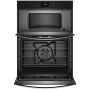 5.0 Cu. Ft. Wall Oven Microwave Combo w/ Air Fry - Black SS