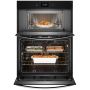 5.0 Cu. Ft. Wall Oven Microwave Combo w/ Air Fry - Black SS