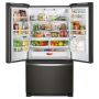 33" 22.1cf Freestanding French 3-Door Refrigerator