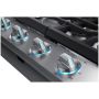 30" 5-Burner Gas Cooktop with 19K BTU Dual Power Burner