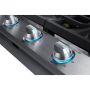 36" Gas Cooktop with Wi-Fi and Bluetooth Connected Stainless