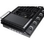 30" 5-Burner Smart Gas Cooktop Black Stainless
