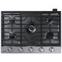 30" 5-Burner Smart Gas Cooktop Stainless Steel