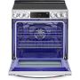 6.3 cu ft. Smart Electric Slide-in Range - Stainless Steel