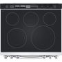6.3 cu ft. Smart Electric Slide-in Range - Stainless Steel