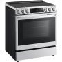 6.3 cu ft. Smart Electric Slide-in Range - Stainless Steel