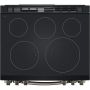 6.3 cu ft. Smart Electric Slide-in Range - Black Stainless