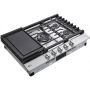 30" Built-in Gas Cooktop with ThinQ® Technology