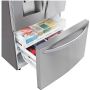 36" 27.7 cu.ft. French Door Refrigerator w/ Water & Ice
