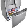 36" 29 cu.ft. 3-Door Refrigerator with Multi-Air Flow™
