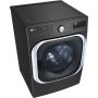 9.0 cu.ft. Wi-Fi Enabled Front Load Dryer in Black Steel