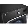 9.0 cu.ft. Wi-Fi Enabled Front Load Dryer in Black Steel