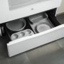 30In Free-Standing Electric Range in White