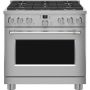 36" Smart Dual-Fuel Commercial-Style Range