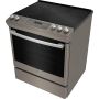 30" Electric Range with Self-cleaning oven & steam clean