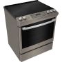 30" Electric Range with Self-cleaning oven & steam clean