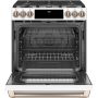 30" Slide-in Dual Fuel Range with Warming Drawer