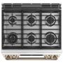 30" Slide-in Dual Fuel Range with Warming Drawer