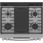30" Dual Fuel Range with No Preheat Air fry Tech.