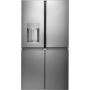 36" 27.4 cu.ft. 4-Door Refrigerator in Platinum Glass