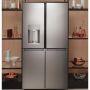 36" 27.4 cu.ft. 4-Door Refrigerator in Platinum Glass
