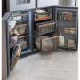 36" 27.4 cu.ft. 4-Door Refrigerator in Platinum Glass