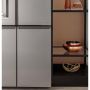 36" 27.4 cu.ft. 4-Door Refrigerator in Platinum Glass