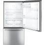 33" 24.8 cu.ft. Bottom Freezer Refrigerator