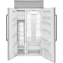 48" 29.6 cu. ft. Built-in Side-by-Side Refrigerator