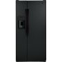 33" 23 cu.ft. Side-By-Side Refrigerator with Water & Ice
