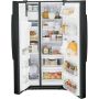 33" 23 cu.ft. Side-By-Side Refrigerator with Water & Ice