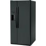 33" 23 cu.ft. Side-By-Side Refrigerator with Water & Ice