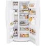 33" 23 cu.ft. Side-By-Side Refrigerator with Water & Ice