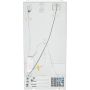 33" 23 cu.ft. Side-By-Side Refrigerator with Water & Ice