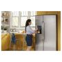 33" 23 cu.ft. Side-By-Side Refrigerator with Water & Ice