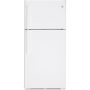 30" 18 cu. Ft. Top Mount No Frost Refrigerator in White