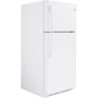30" 18 cu. Ft. Top Mount No Frost Refrigerator in White