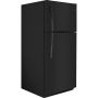 30" 18 cu.ft. Top-Freezer Refrigerator - Black
