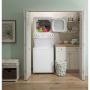 Stacked Washer/Dryer Electric Laundry Center 27"