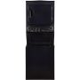 Stacked Washer/Dryer Electric Laundry Center diamond grey