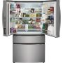 4-Door Refrigerator with Interior Water & Ice Maker