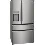 French 4-Door Refrigerator w/ External Water & Ice Dispenser