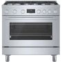 36" Dual Fuel Range w/ European Convection Tech