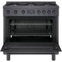 36" Dual Fuel Range w/ European Convection Tech