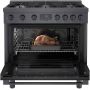 36" Dual Fuel Range w/ European Convection Tech