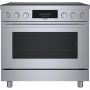 36" Industrial Style Range, SS, Induction
