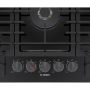 30" Gas Cooktop, 5 Burner, Black Stainless Steel