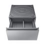 Samsung Bespoke Pedestal with Drawer in Stainless Steel