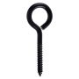 Black Lag Eyebolt 7/16X5-1/4"