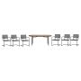 Rosemount Dining Table Wood Look Oval - 36X71